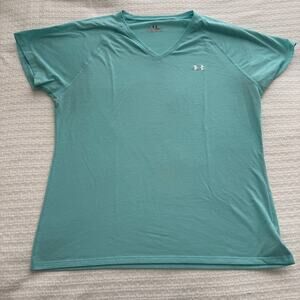 L Under Armour Blue Short-Sleeve T-Shirt